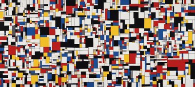 Composition with Red, Blue and Yellow No. 2